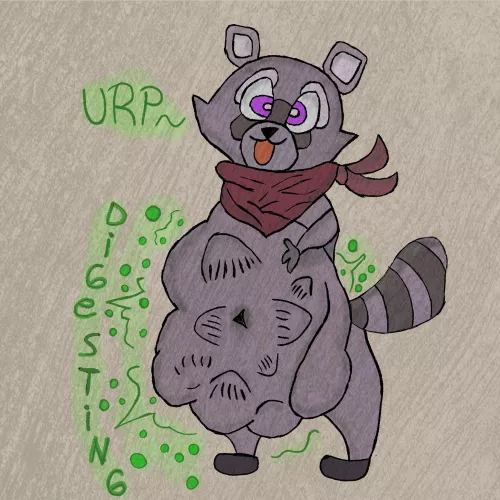 {image} Rambley vore Part 1 (Indigo Park)/ (Trying out a new style by playing with layers)