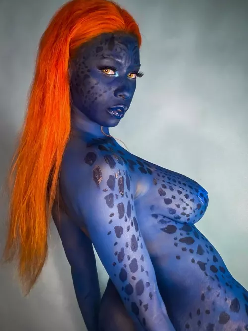 Mystique by me! (Ahqua Marine) :)
