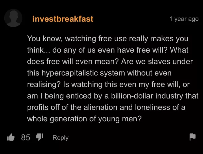 Really makes you think…