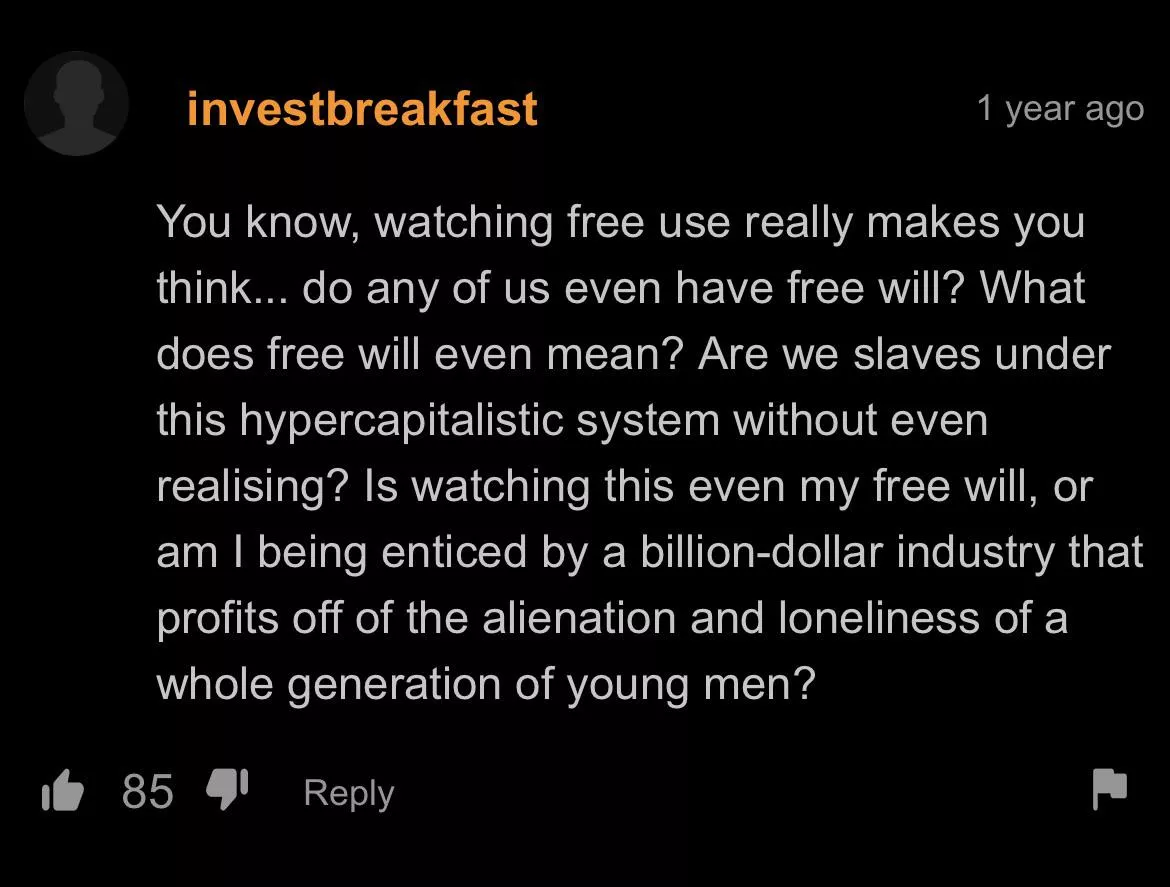 Really makes you think…