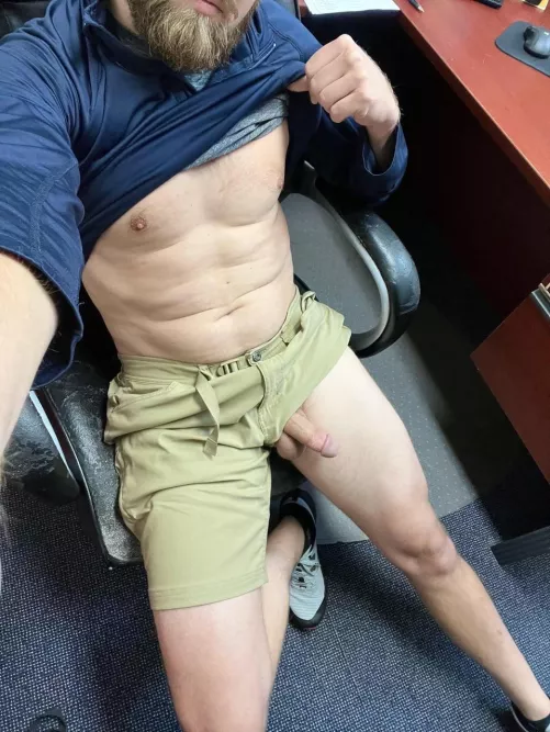 Should I walk around the office like this all day?