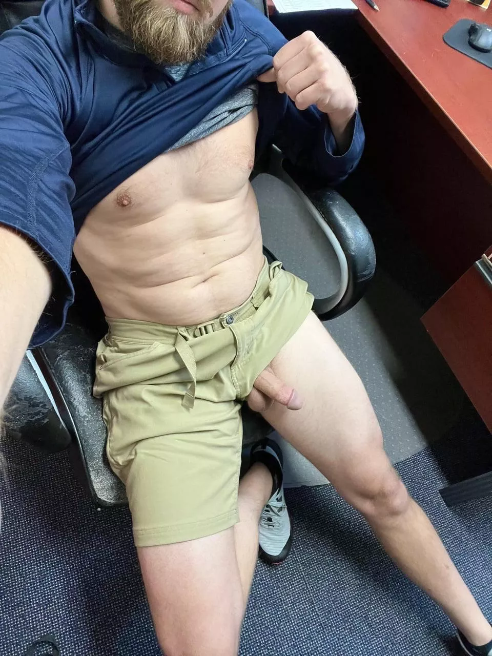 Should I walk around the office like this all day?