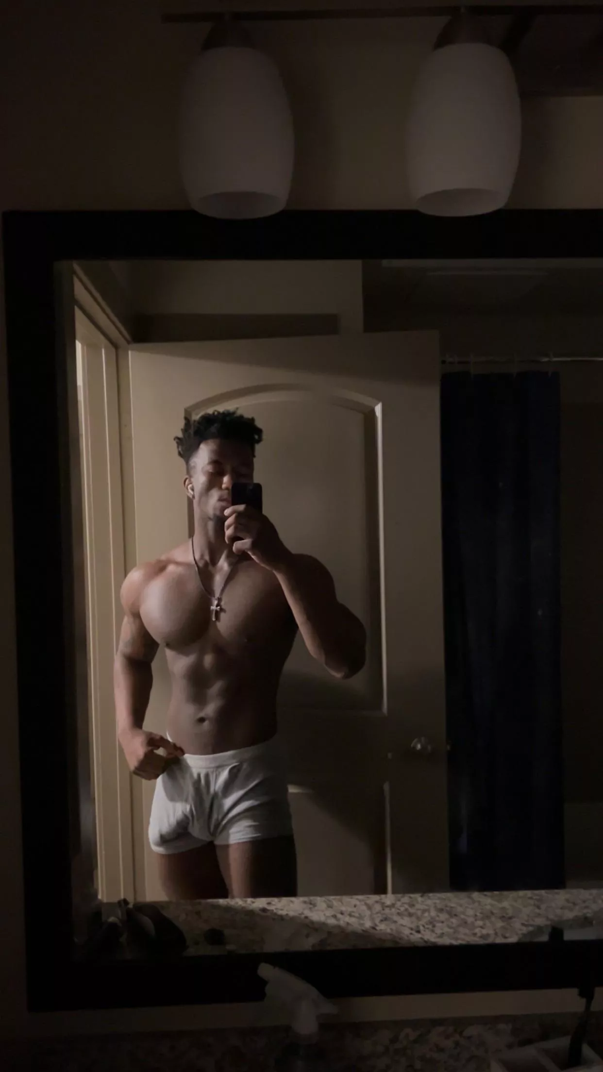 Take them off for me then turn around…