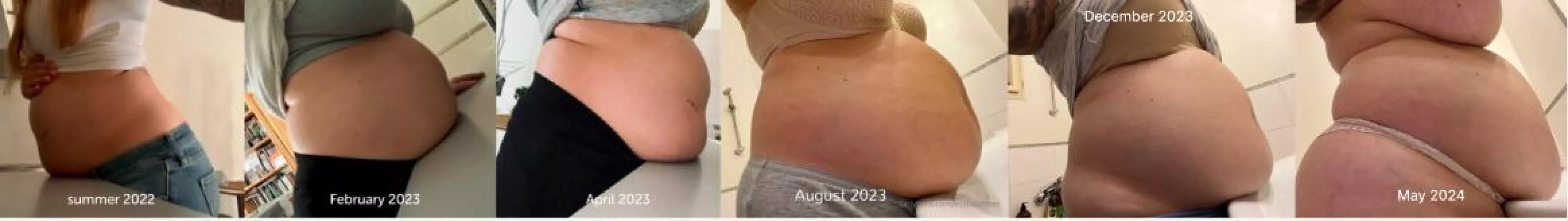 The evolution of one very horny feedee 🤭