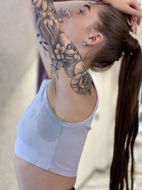 Today I trained hard in the gym