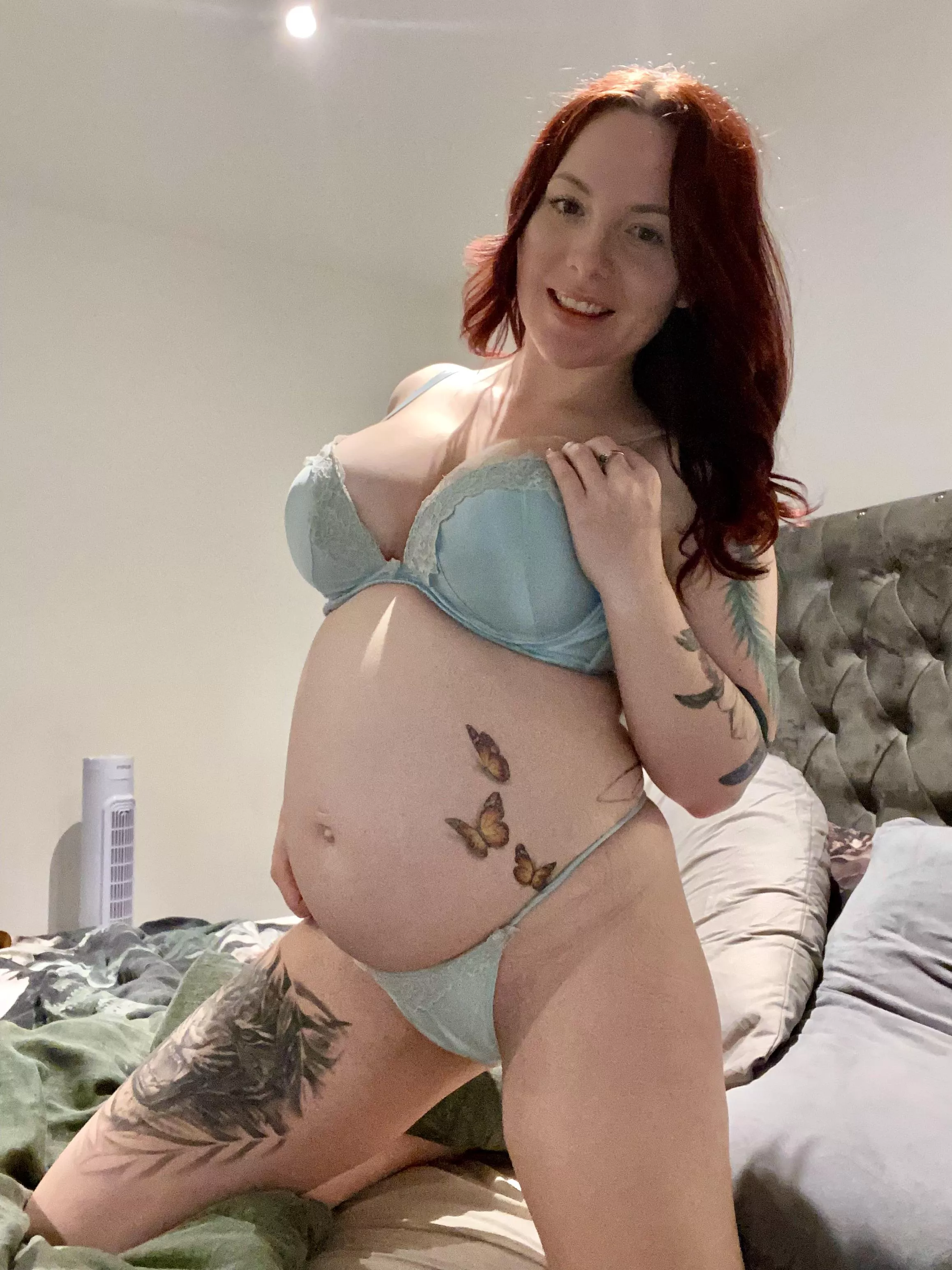 When I was 6 months in with my bump