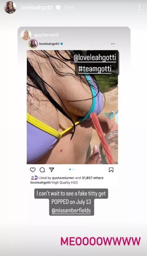 Will she have breast implants?