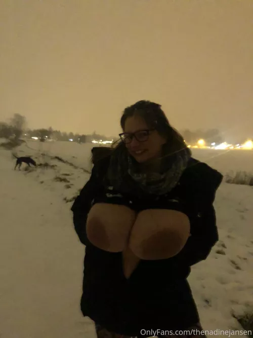 You can bet that it's freezing out there