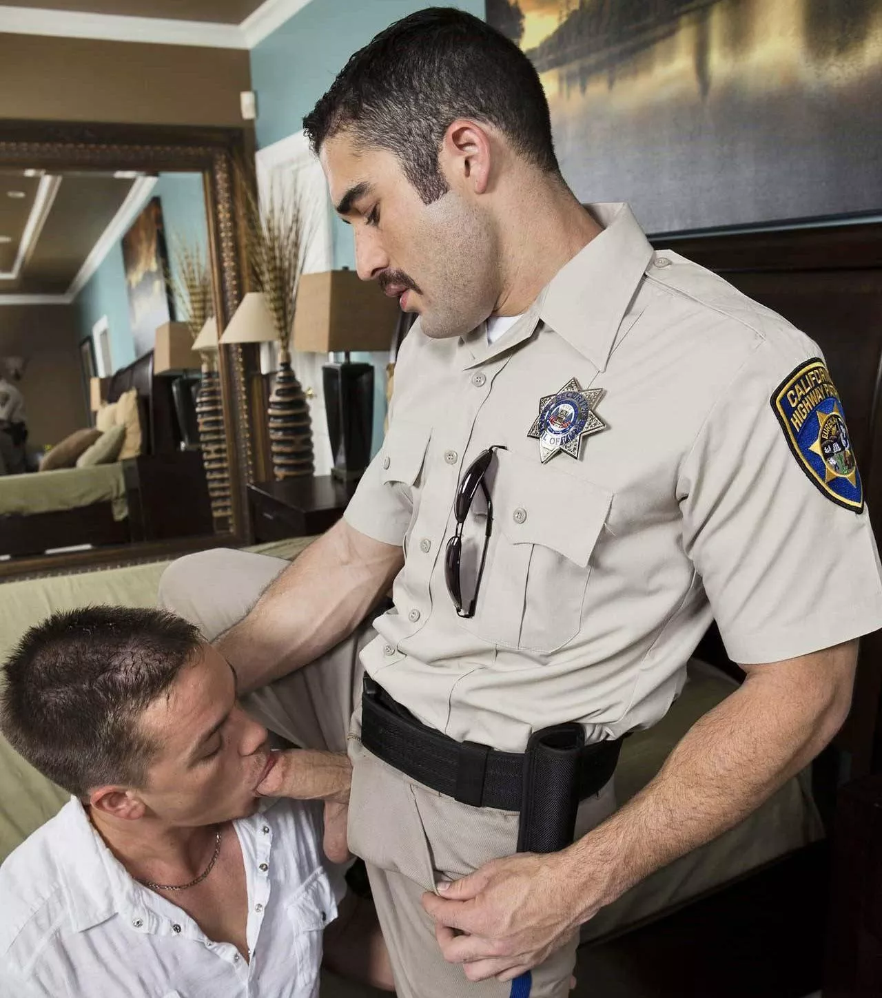 Assisting the officer with his enquiries 