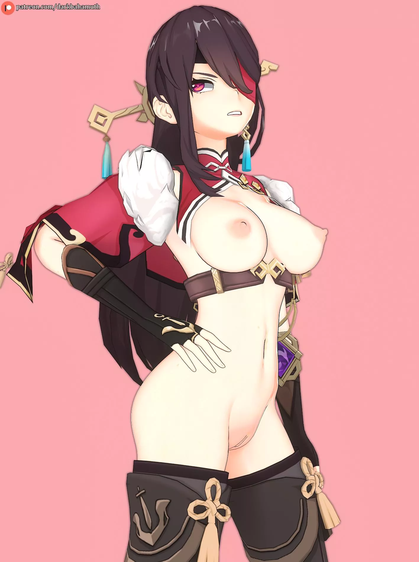 Beidou lets you see (Darkbahamuth) [Genshin Impact]