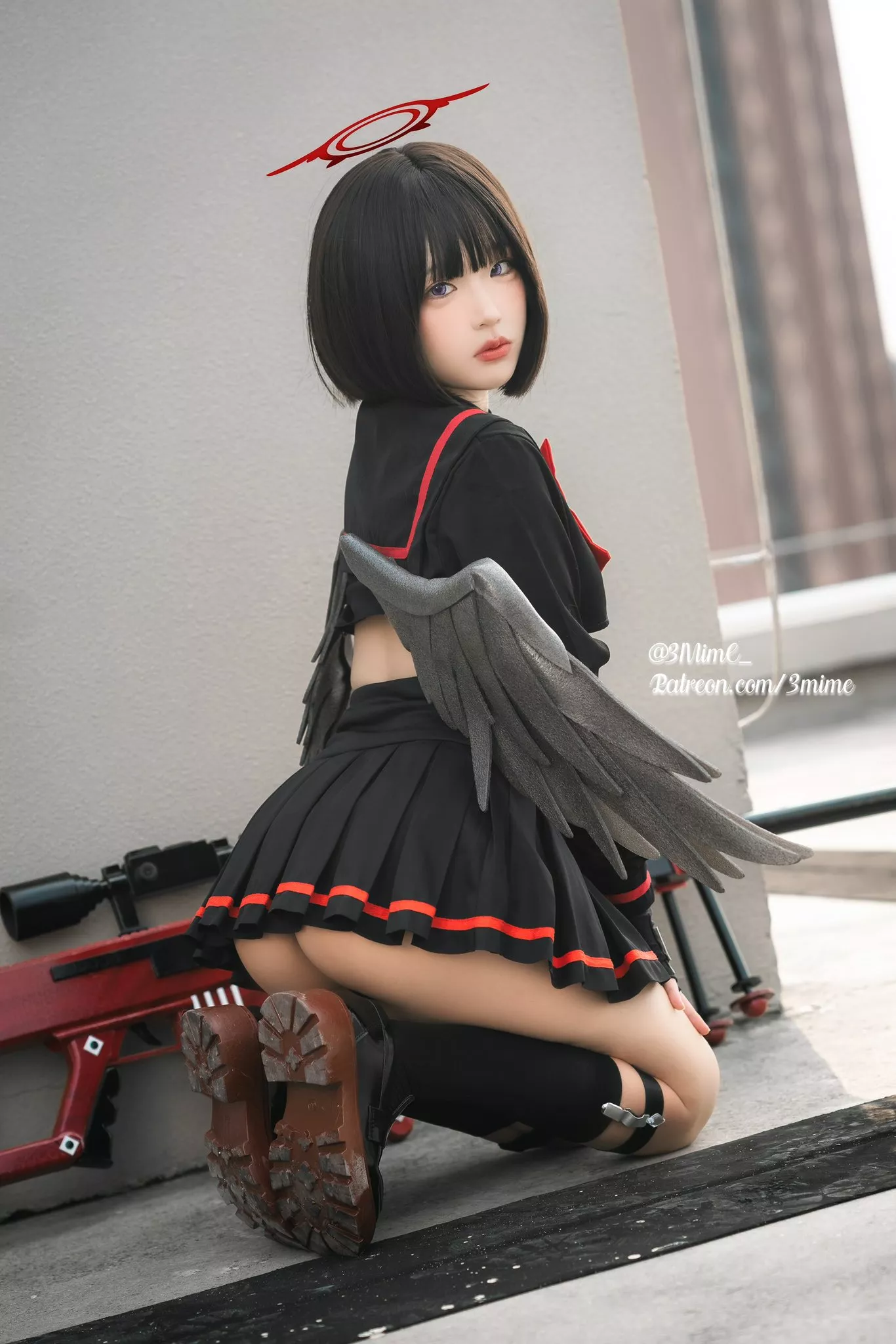 Blue Archive Mashiro by 3mime