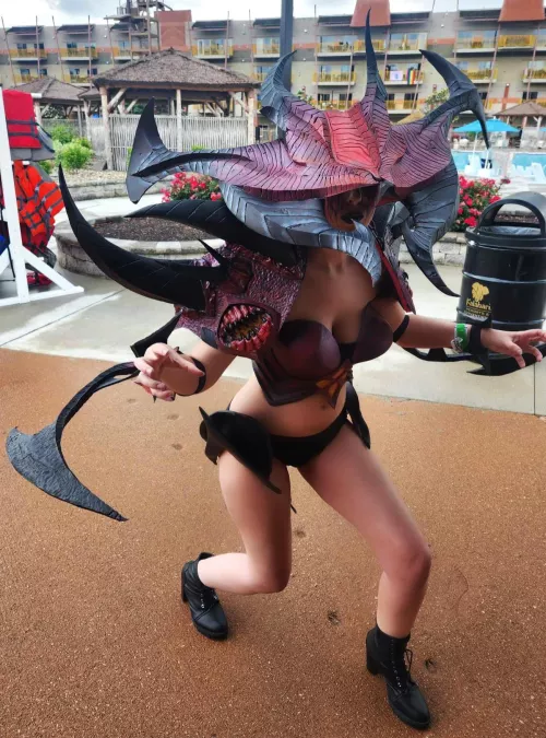 Diablo cosplay by Kessie Vao