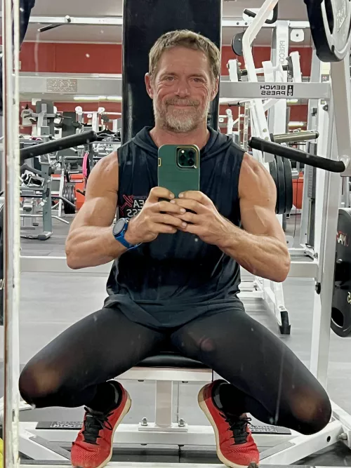 early morning, gym time (M)