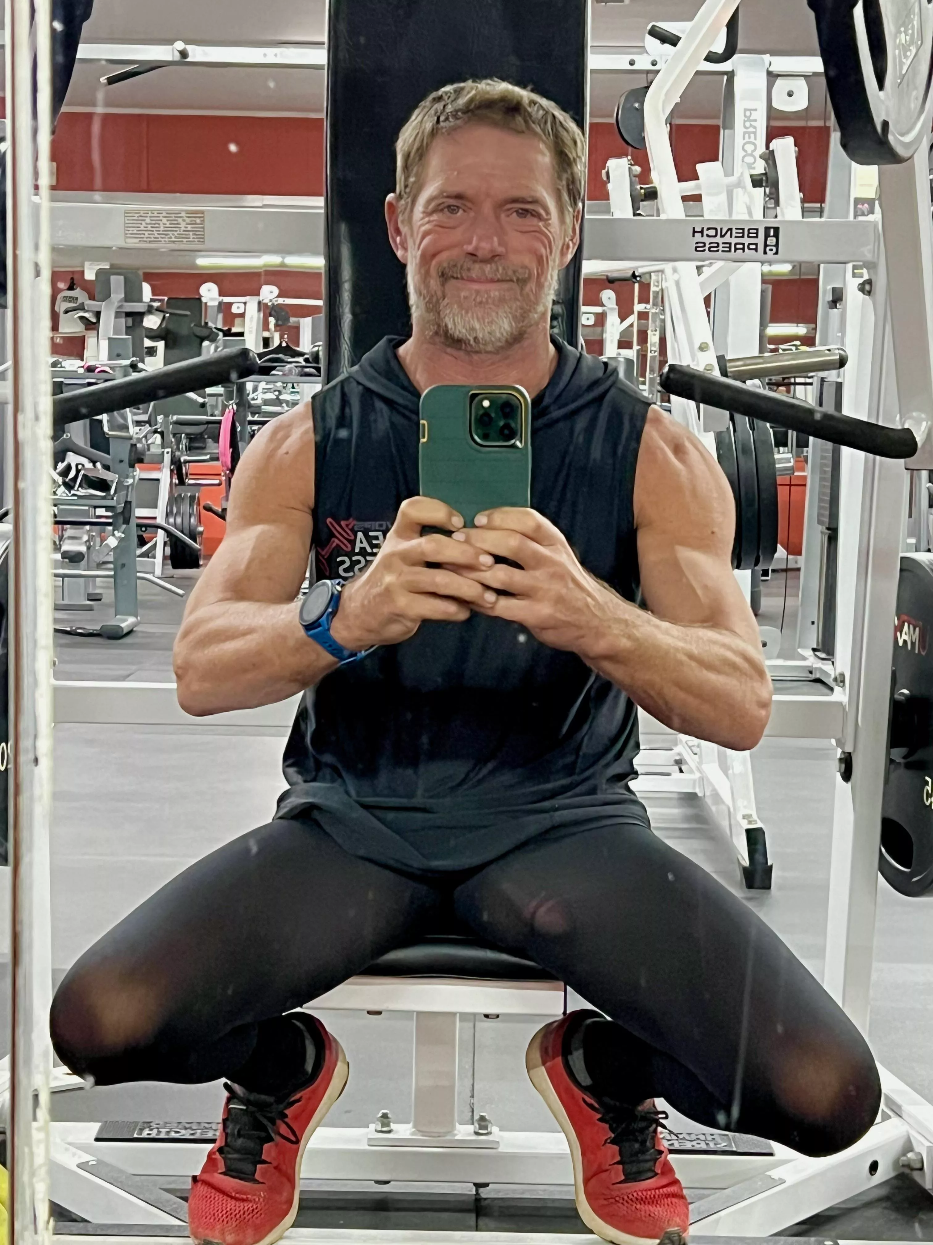 early morning, gym time (M)