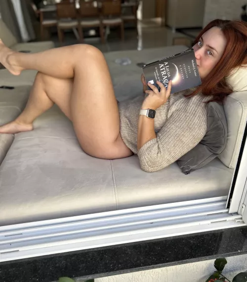 Freckles and no panties 