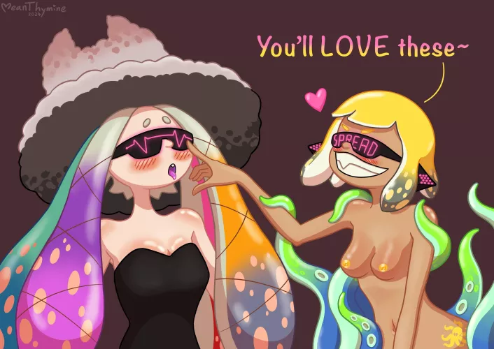 Hypnoshades (Splatoon) (Agent 4) (Yoko) [MeanThymine]