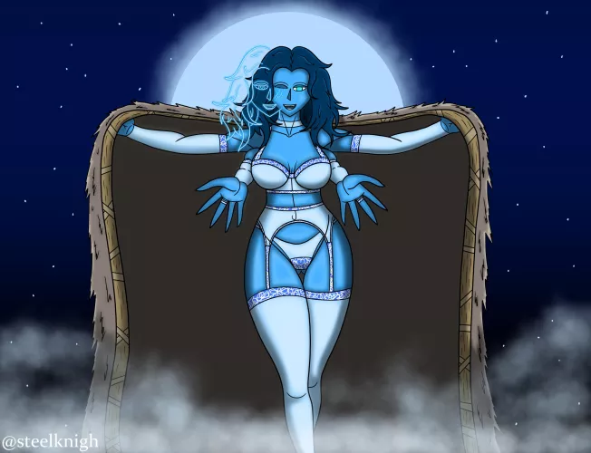 Just a Ranni fanart until the DLC comes out ( art by steelknigh )