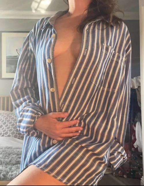 Love to wear a shirt naked