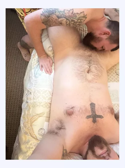 Made him suck the cuh off my cock