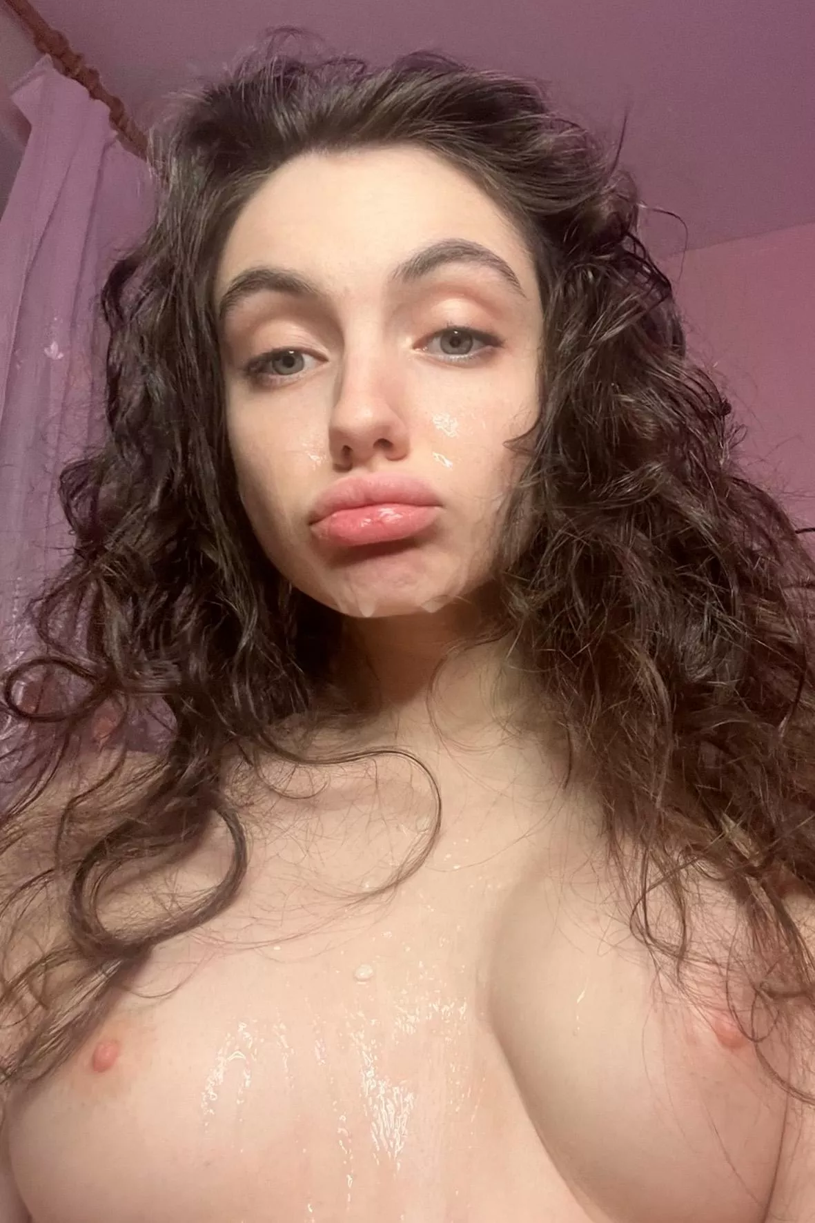 Should I take a shower or go for a walk with all this cream on my face