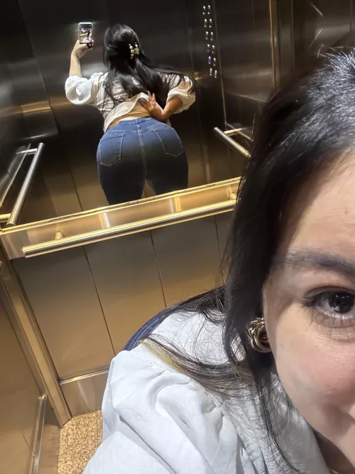 Whenever I see a mirror I make fun of it. 