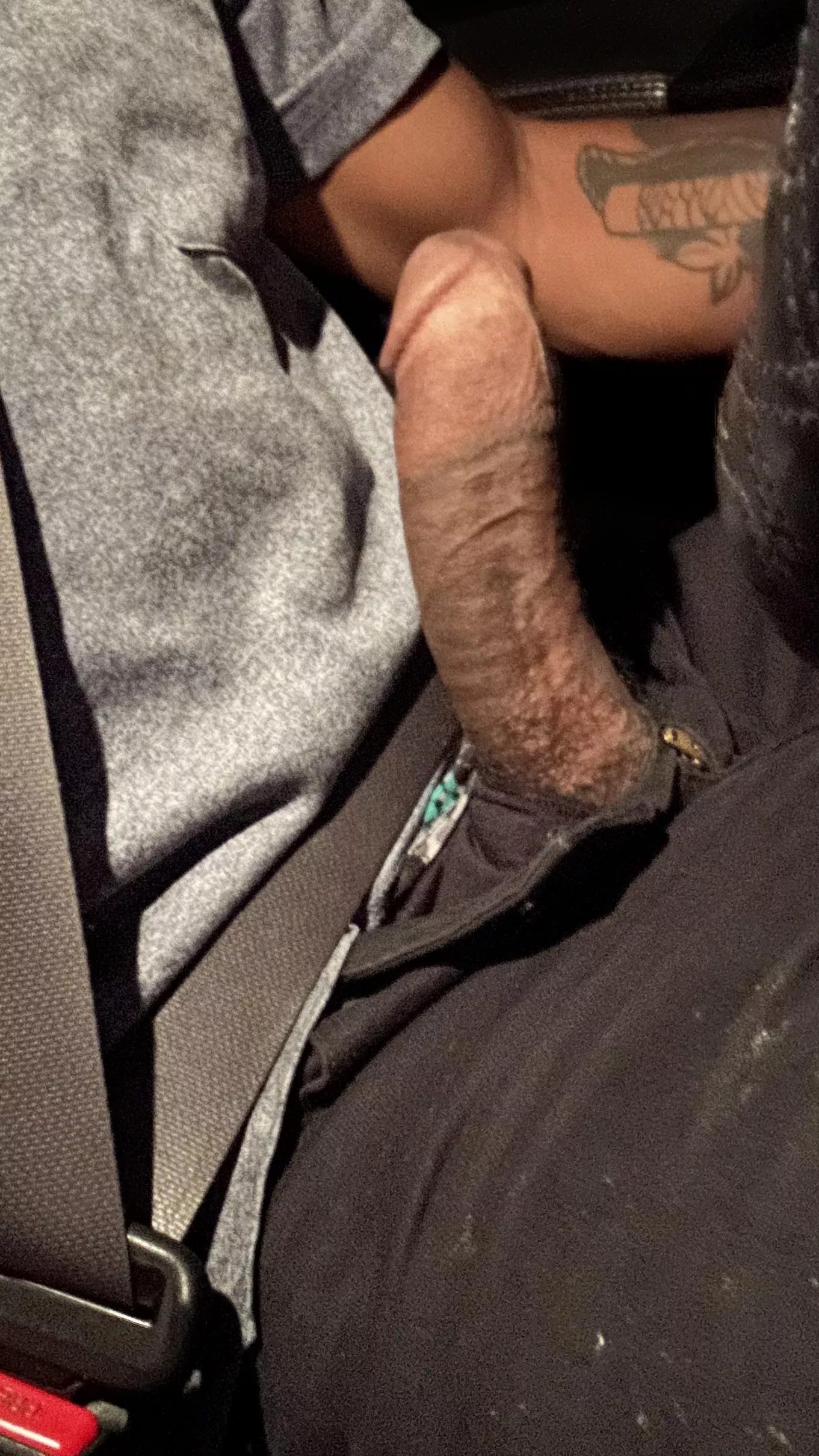 You see this driving late at night, what do you do?