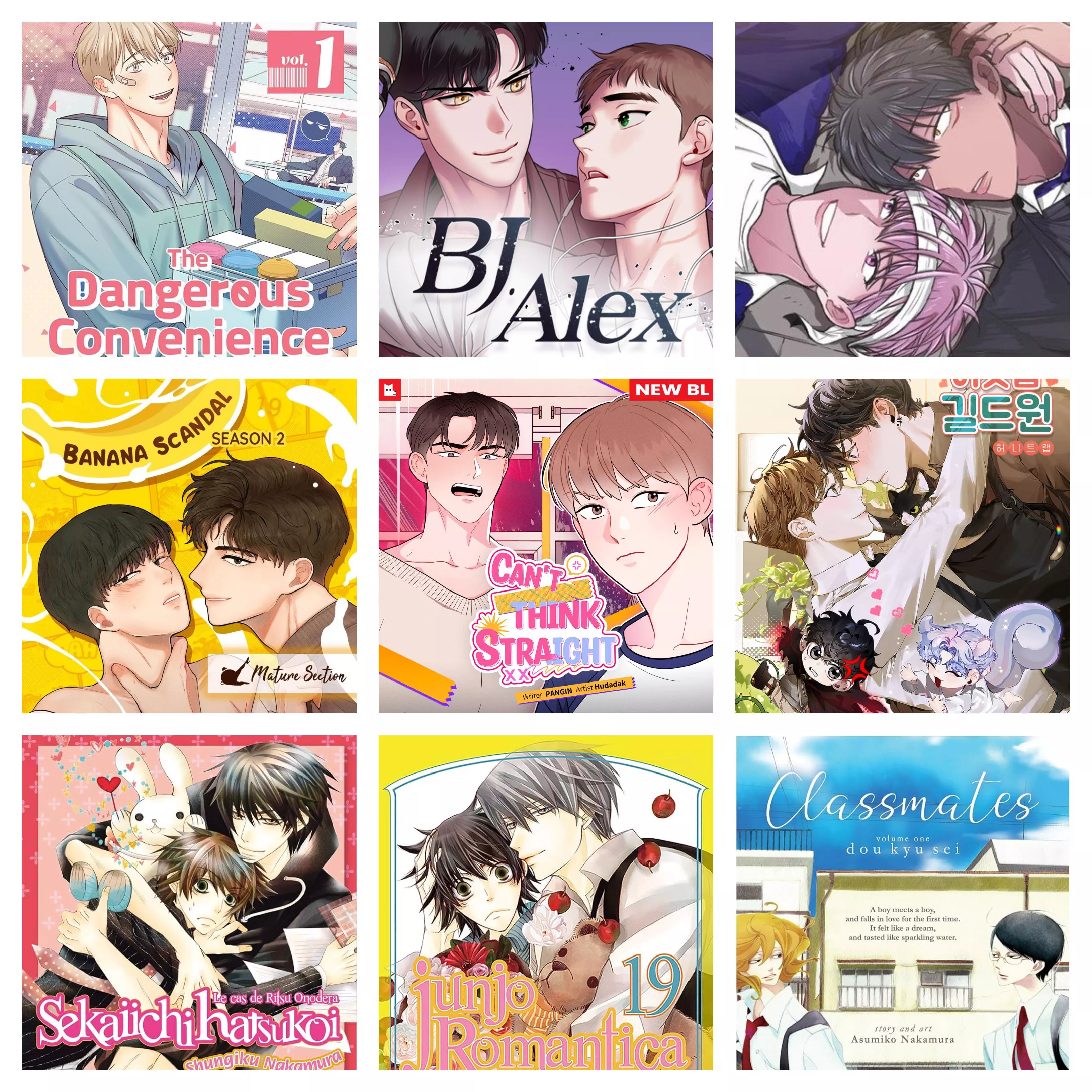 3x3 of my favorite yaoi!