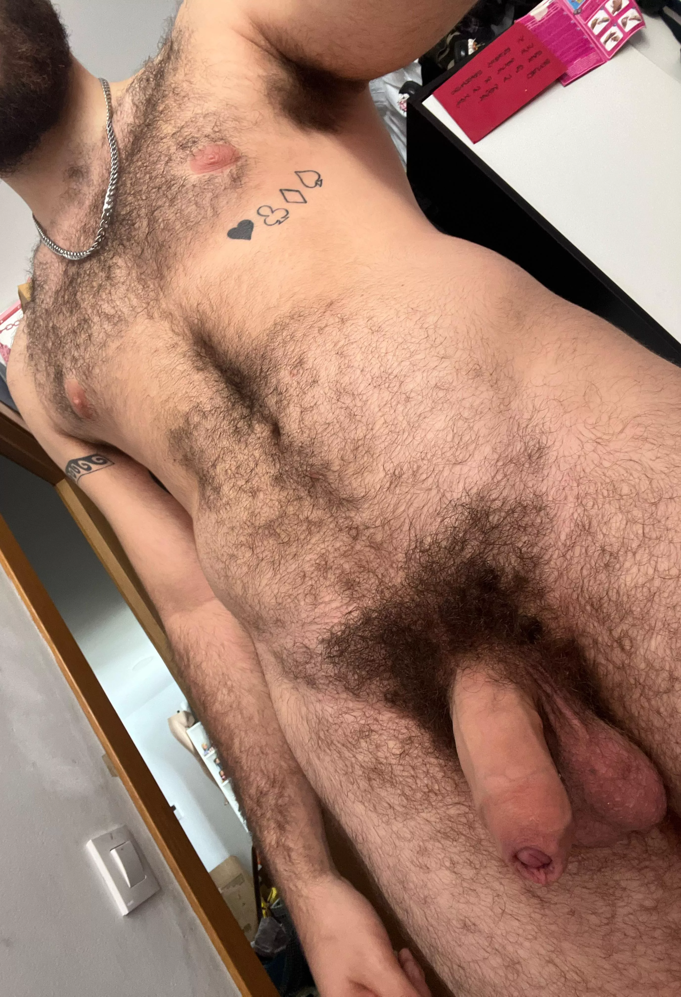 Come suck my hairy balls