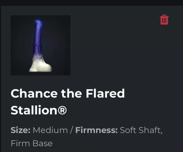 Custom orders (Flared Chance) help with colors/firmness