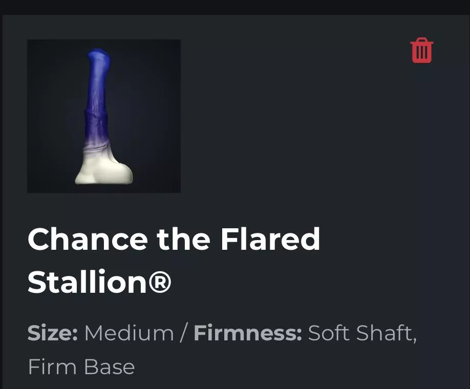 Custom orders (Flared Chance) help with colors/firmness