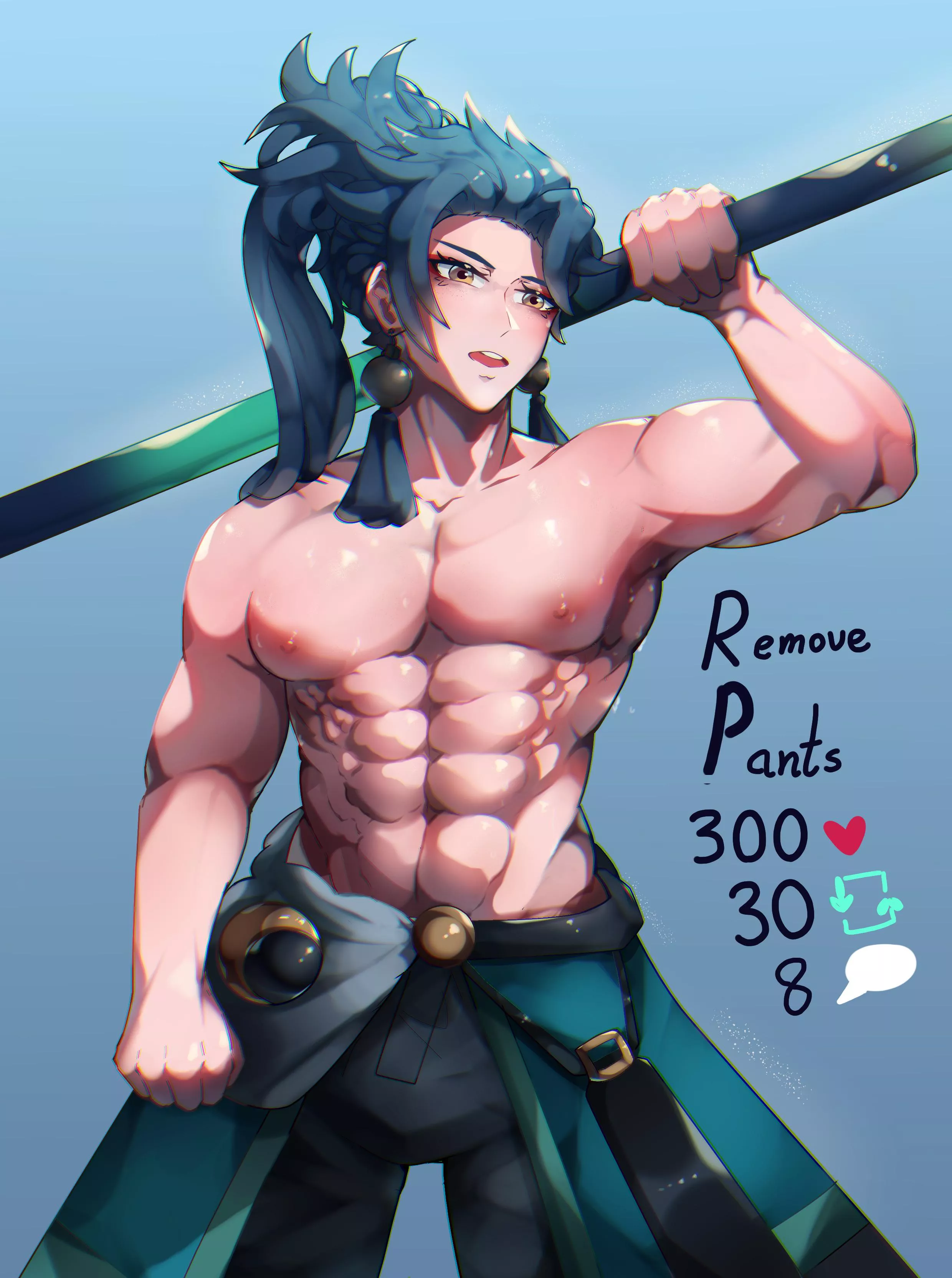 Drew jiyan just sweating tits out