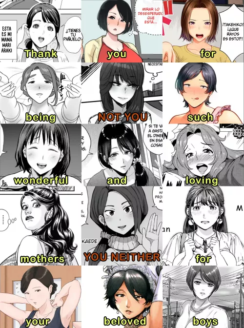 Mommies who love their boys a lot