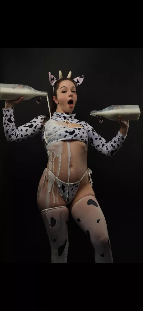 Pour your milk all over me