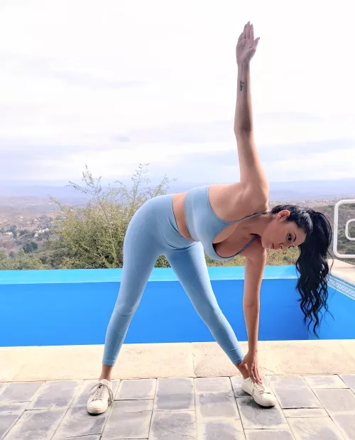 Starting the day training