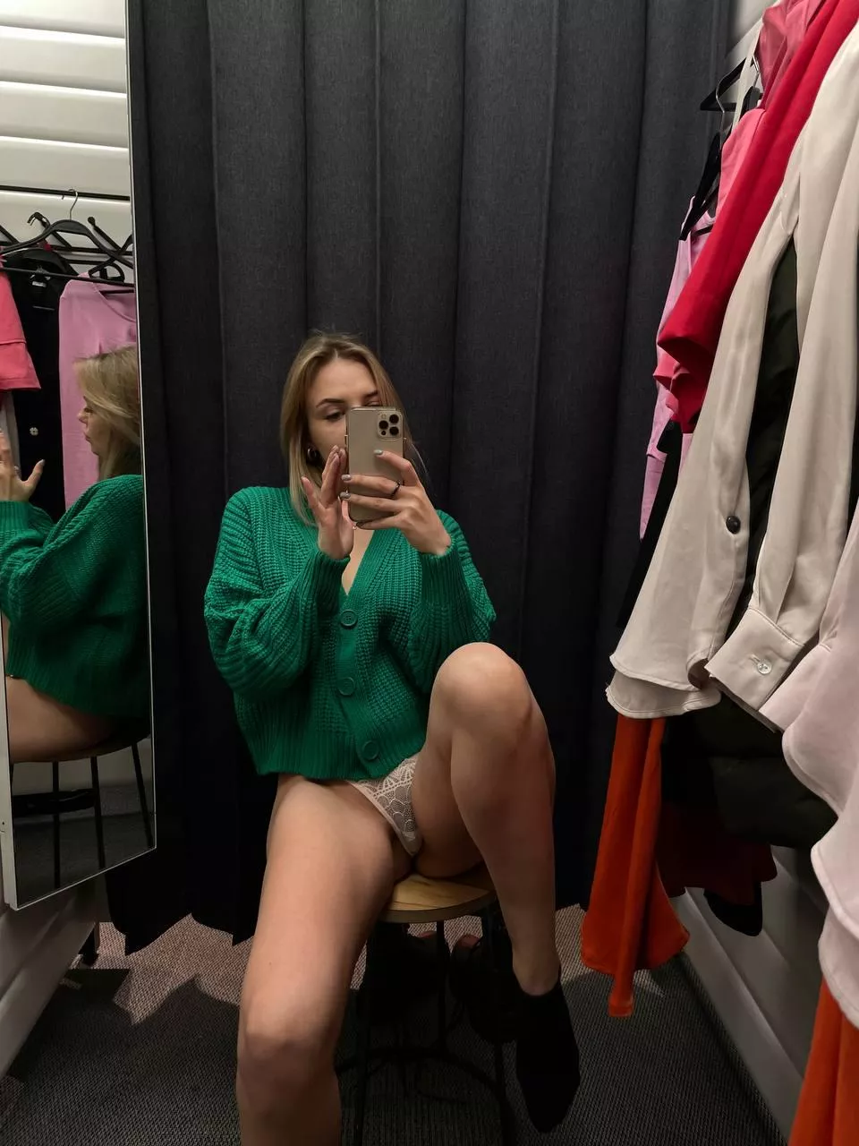 tell me if i should move that top or panties?