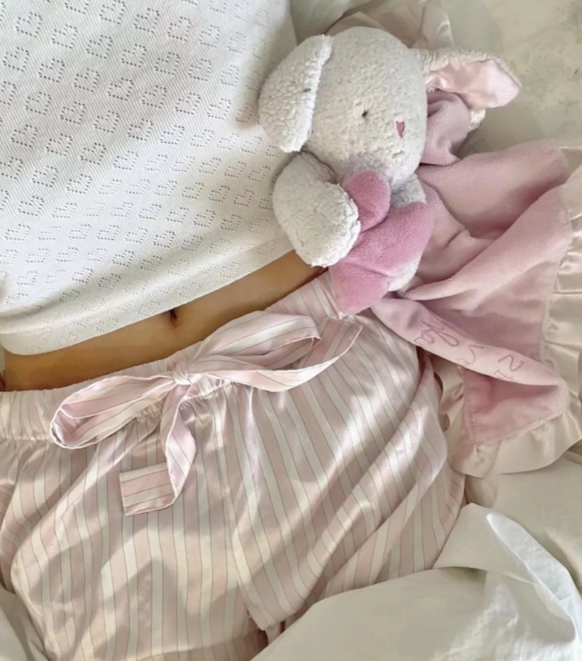 This is Blankey🐇 I has hads her since I was born🩷 we bof hope everyone a lovely nini 🩷