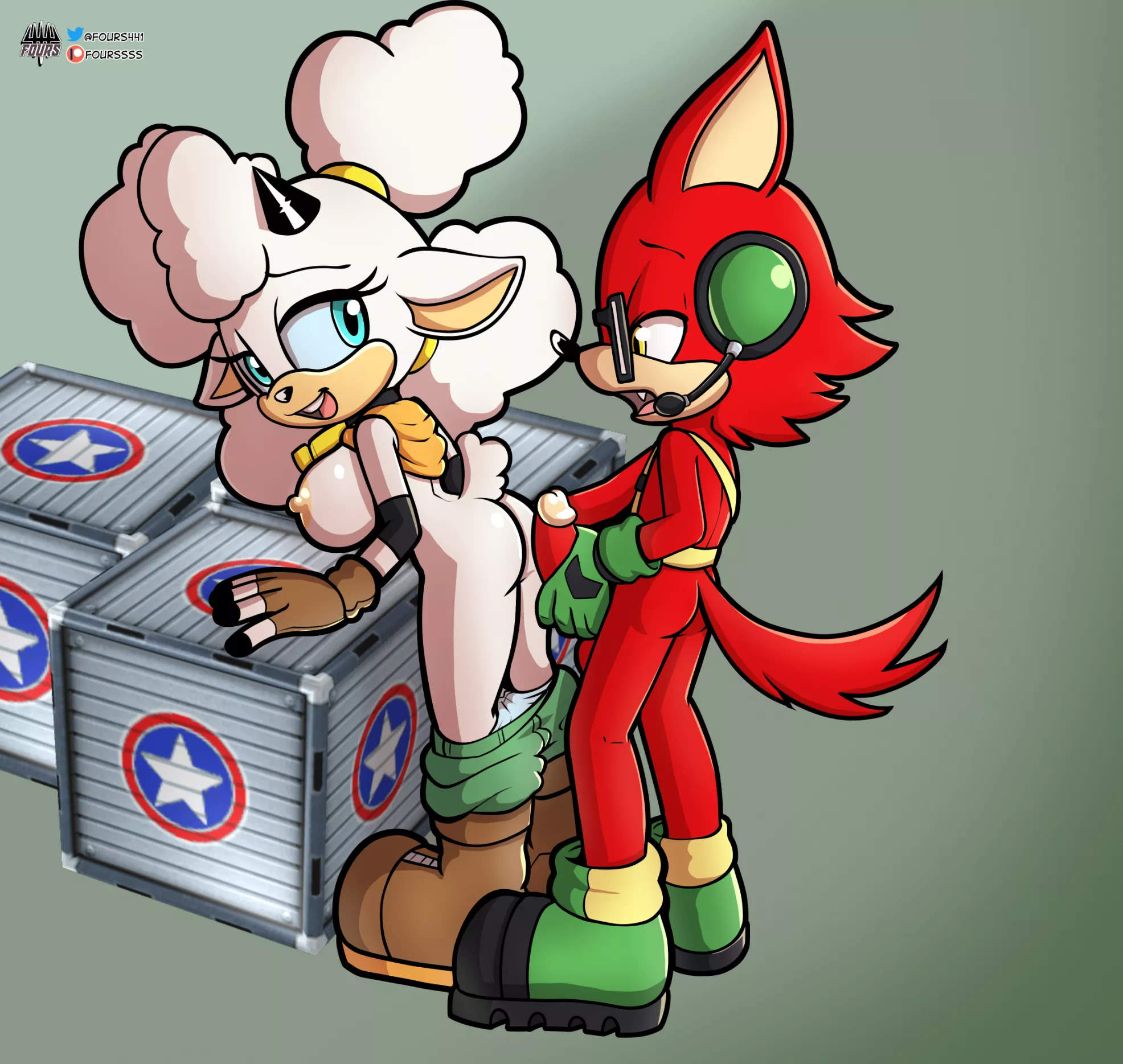 Buddy & Lanolin (Artist:Fourssss)