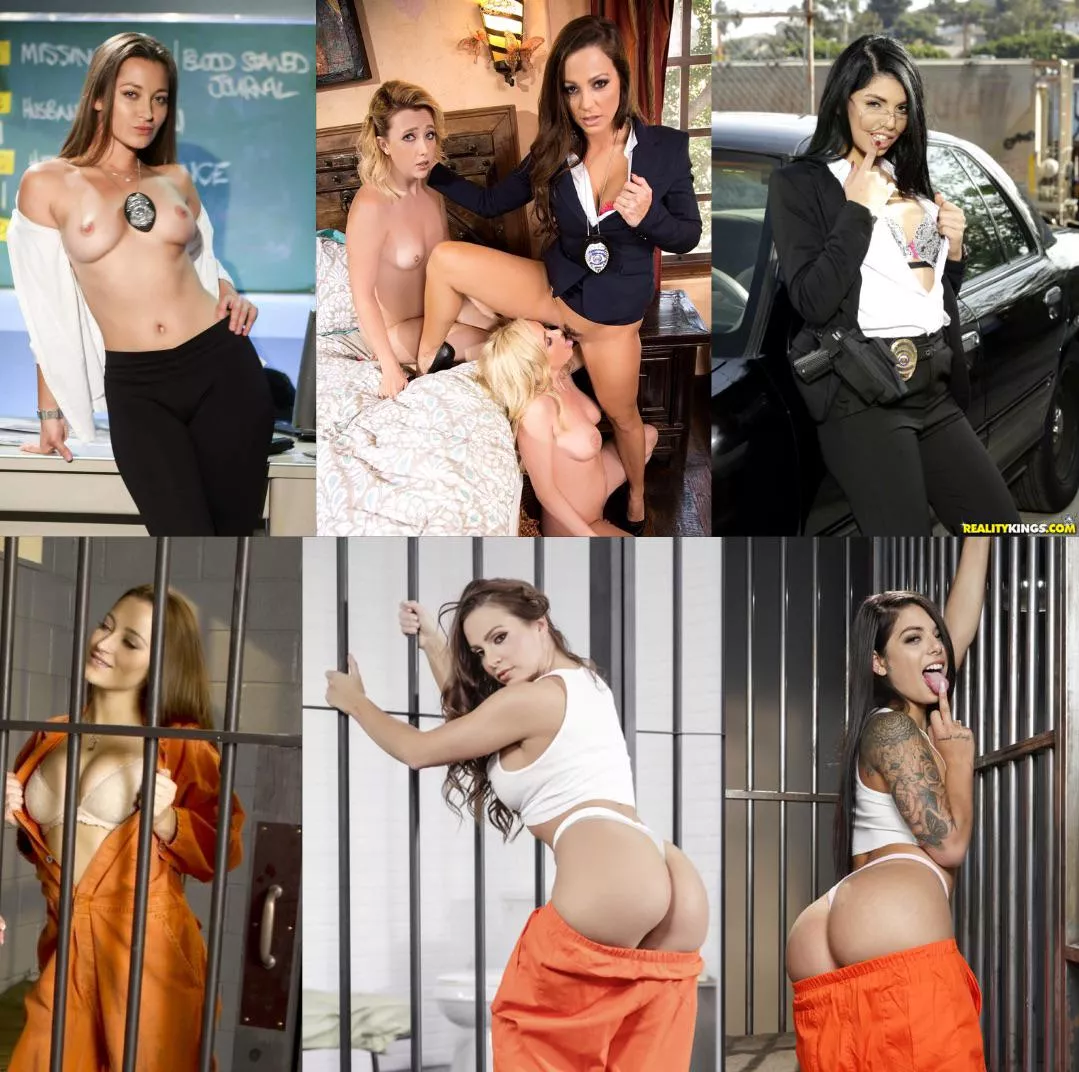 [Dani Daniels] or [Abigail Mac] or [Gina Valentina] as your partner in crime or law