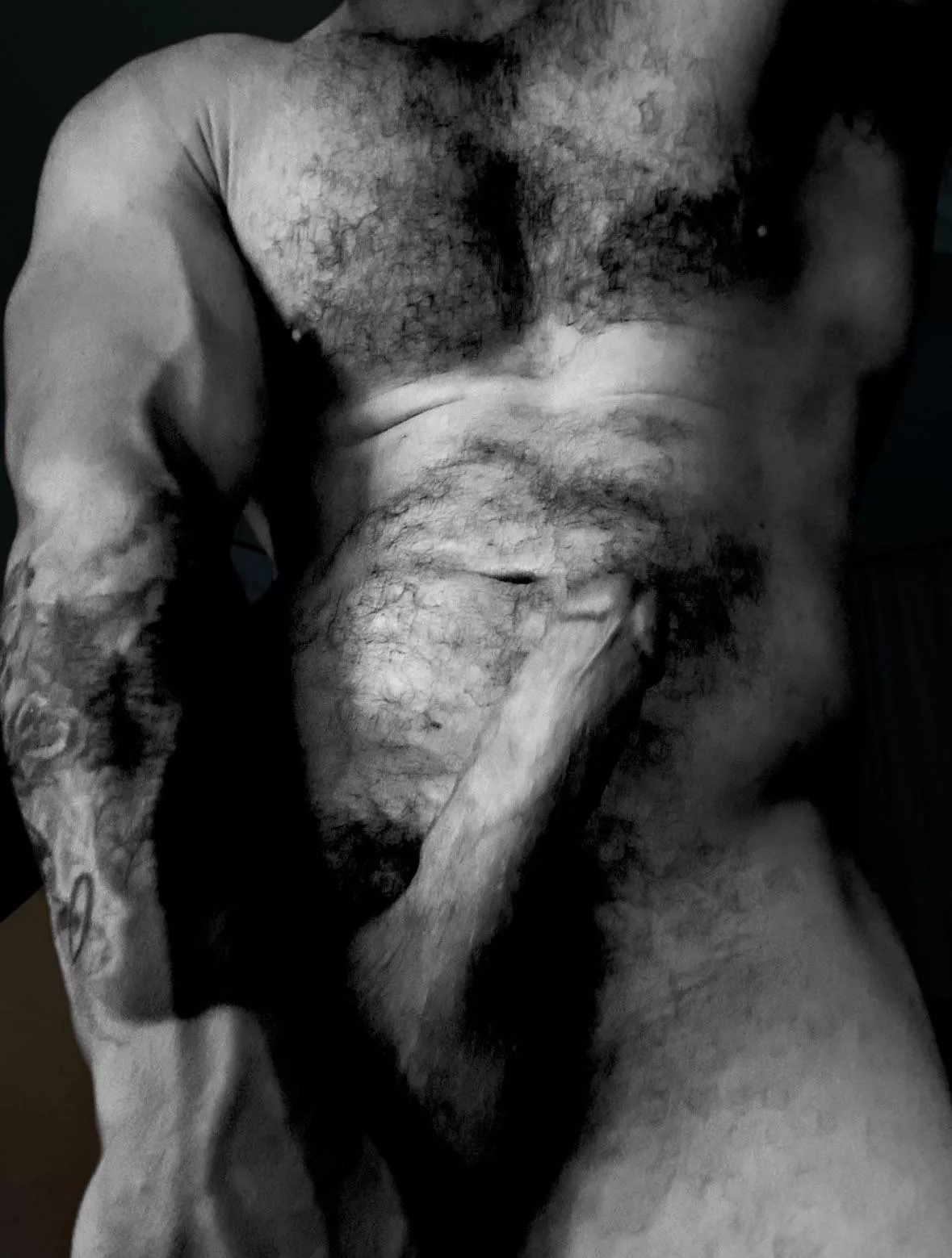 Every day I sculpt this hard, toned, muscular body, getting stronger.