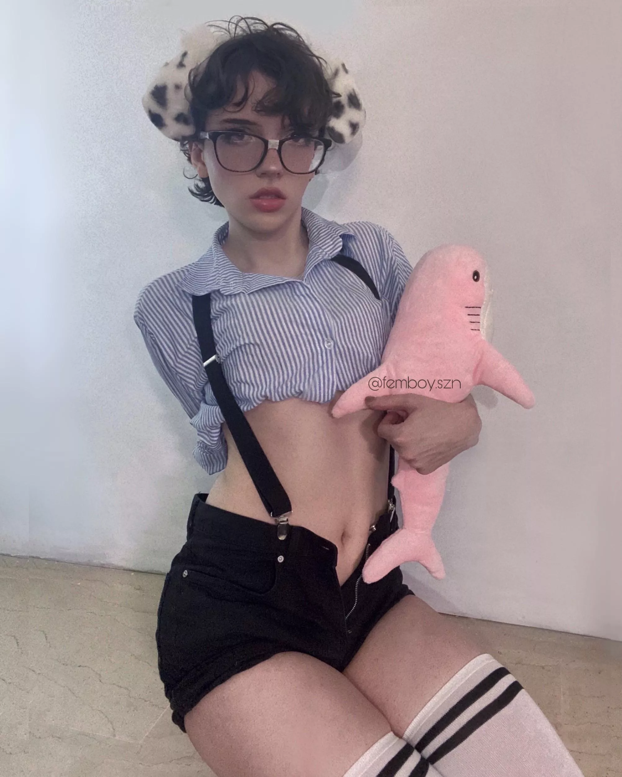  im such a nerd for blahaj plushies :3