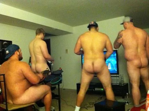 Its easier to play naked