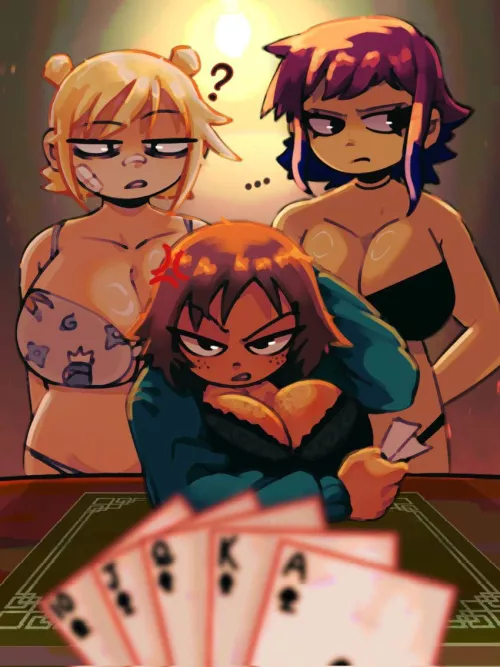 Kim, Roxy, and Ramona (setymus) [Scott Pilgrim]