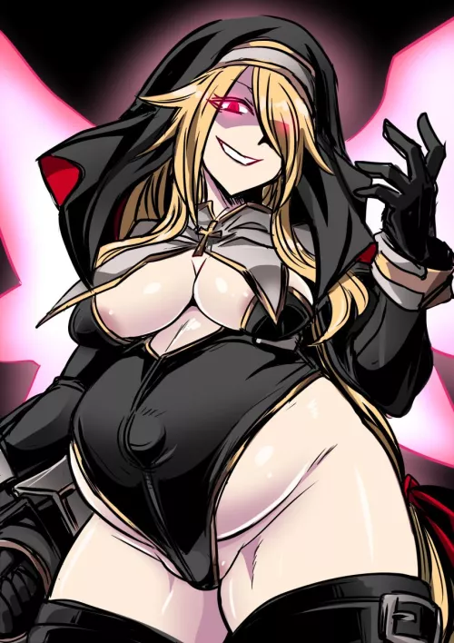 Menacing Nun (techiru)