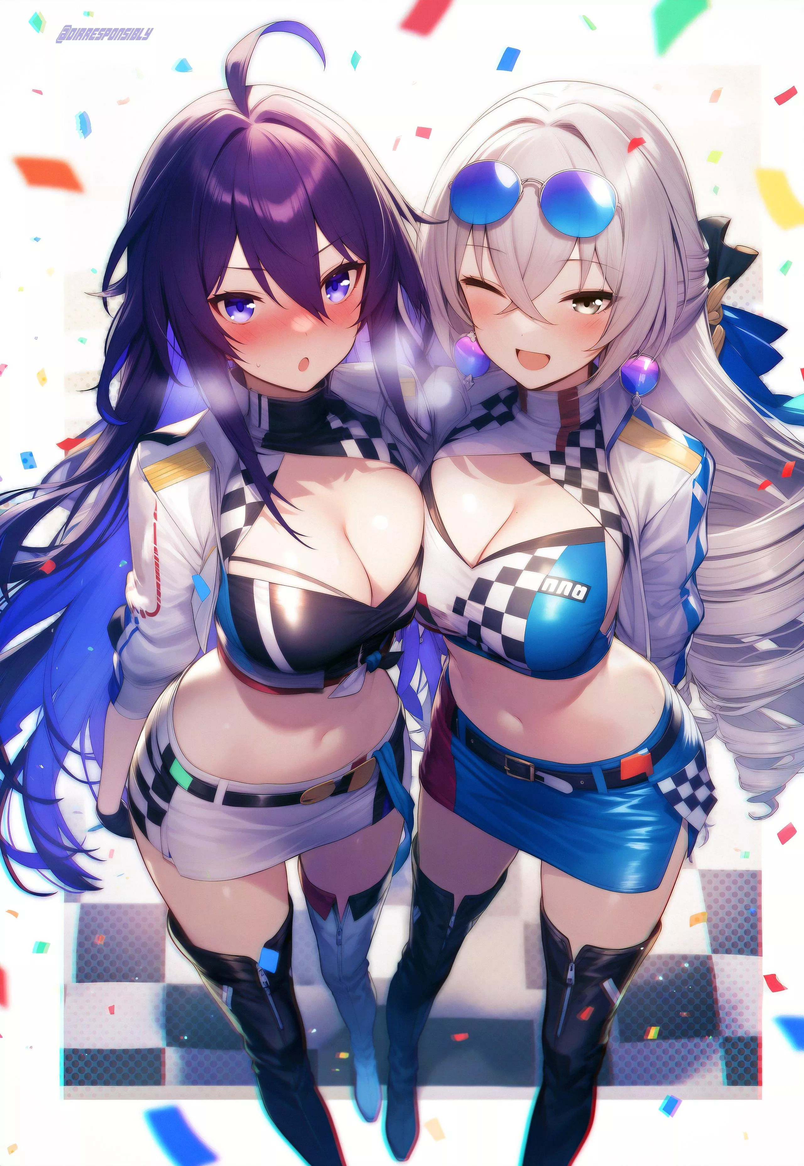 Race Queen Seele & Bronya [Honkai Star Rail]