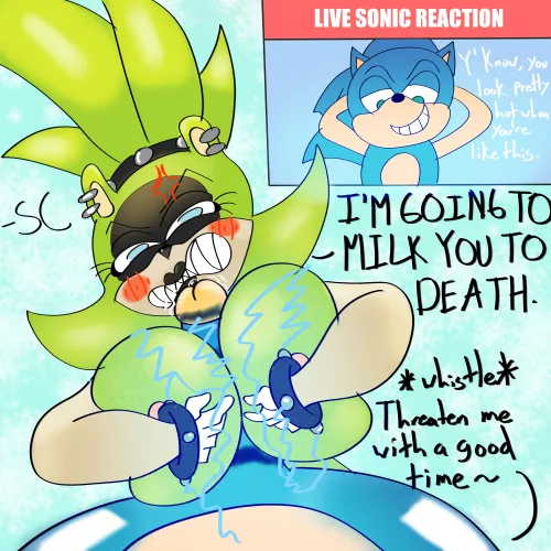 Surge's Angry Titfuck (art by me!)