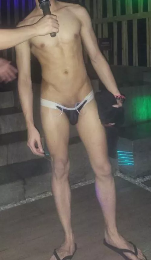 Was invited to a spa party and was made to wear this.