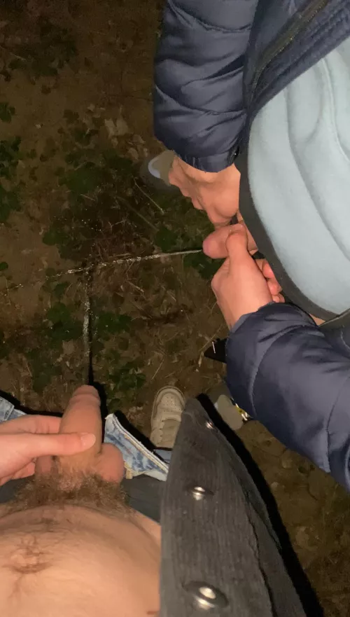 Would you taste me and my bros piss in the wood?