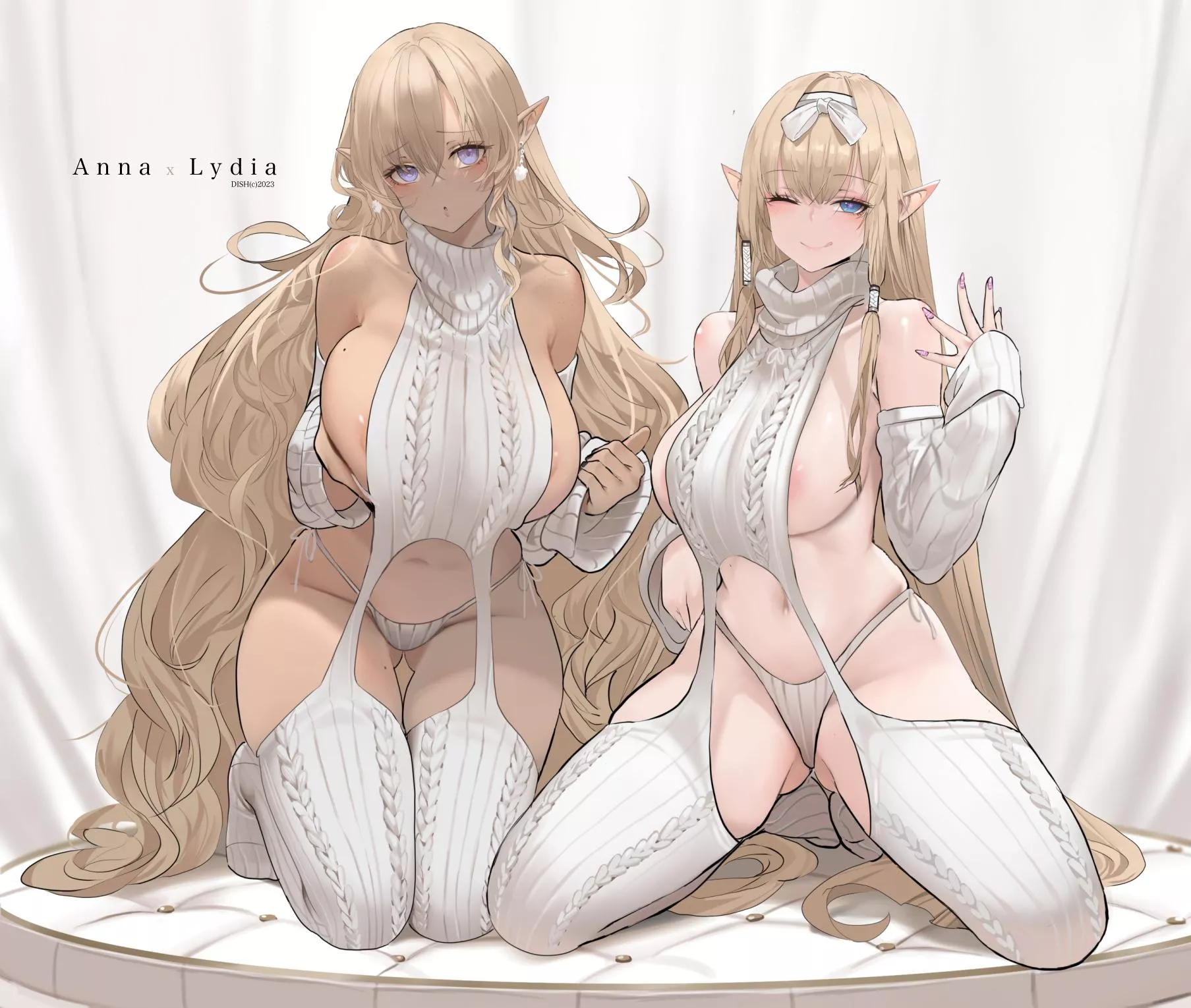 Anna x Lydia : Virgin Destroyer sweater (Dishwasher1910)