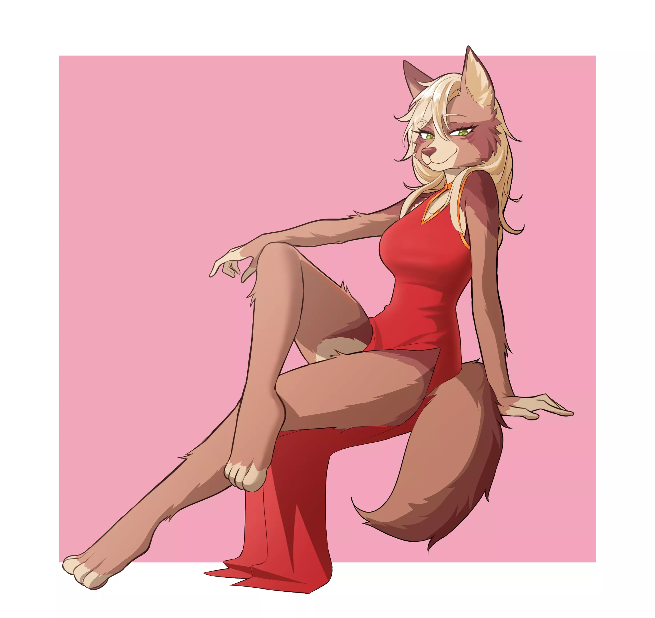 Chinese dress test (art by me)