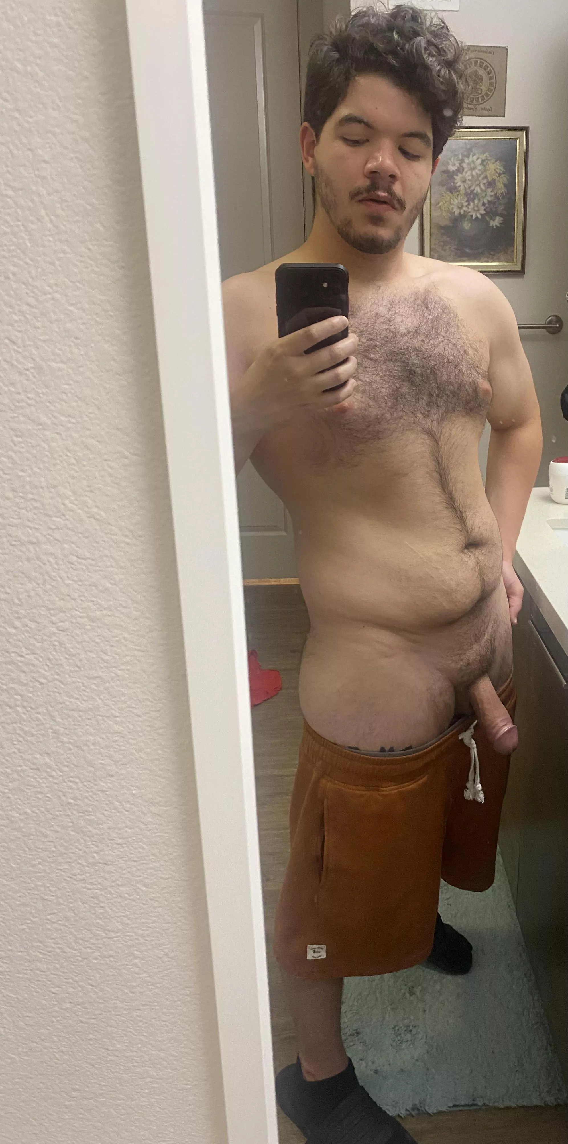 Chubby and horny this morning